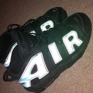 Nike Holographic Uptempos!